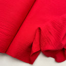 Musselin Double Gauze rot