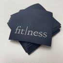 Just Be Label Webetiketten fitness anthrazit