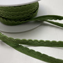 Elastic-Abschlusslitze 8mm Grasgrün