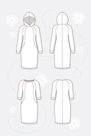 Papierschnittmuster Pattydoo Sweatkleid Jade