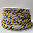 Kordel gelb blau weiß 8 mm