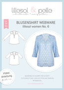 Papierschnittmuster Lillesol & Pelle No. 6 Blusenshirt