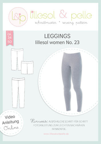 Papierschnittmuster Lillesol & Pelle No. 23 Leggings