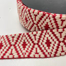 Veno Gurtband Ethno rot 38 mm