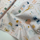 Baumwolle Nähen DIY Hobby rosa