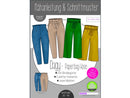 Papierschnittmuster Kibadoo Dagy Paperbag Hose