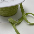 Elastic-Abschlusslitze 8mm Apfelgrün