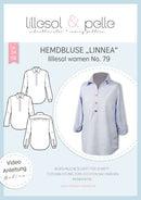 Papierschnittmuster Lillesol & Pelle No. 79 Linnea Hemdbluse