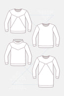 Papierschnittmuster Pattydoo Zoey Pullover