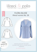 Papierschnittmuster Lillesol & Pelle No. 38 Flora Bluse
