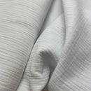 Musselin Double Gauze weiß