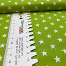 Baumwolle Sterne hellgrün Swafing Carrie