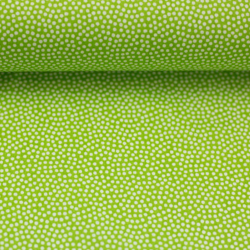 Baumwolle Punkte grün Swafing Dotty