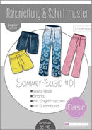 Papierschnittmuster Kibadoo Sommer Basic Hose