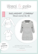 Papierschnittmuster Lillesol & Pelle No. 65 Raglanshirt Combina
