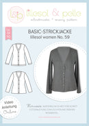 Papierschnittmuster Lillesol & Pelle No. 59 Strickjacke