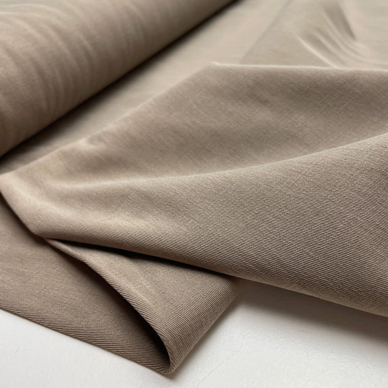 Tencel Stretch Stoff uni beige