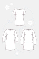 Papierschnittmuster Pattydoo Allie Bluse Kleid