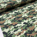 Baumwolle Camouflage grün Swafing Kim