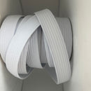 Gummiband 10mm weiß Veno