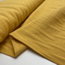 Gewebte Baumwolle kariert senfgelb