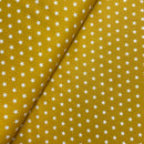 Poppy Baumwolle Sterne senfgelb