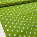 Baumwolle Sterne hellgrün Swafing Carrie