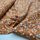 Jersey Blumen rost Poppy Design