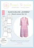 Papierschnittmuster Lillesol & Pelle No. 54 Sombra Kleid
