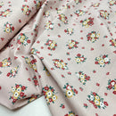 Swafing Jersey Vintage Farm Blumen rosa