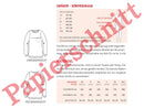 Papierschnittmuster Schnittreif Frau Bente