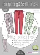 Papierschnittmuster Kibadoo Anike schmale Hose