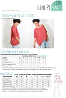 Papierschnittmuster Leni Pepunkt Boxy Bluse