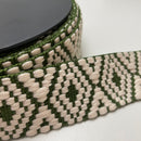 Veno Gurtband Ethno grün 38 mm