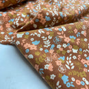 Jersey Blumen rost Poppy Design