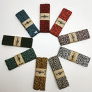 Jersey-Schrägband Leo altrosa