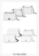 Papierschnittmuster Kibadoo Skady Schultertasche