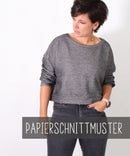 Papierschnittmuster Leni Pepunkt Cropped Sweater