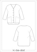 Papierschnittmuster Kibadoo Koko Jacke
