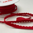 Elastic-Abschlusslitze 8mm rot
