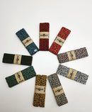 Jersey-Schrägband Leo weiß