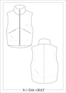 Papierschnittmuster Kibadoo Weste Janne