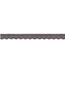 Elastic-Abschlusslitze 8mm dunkeltaupe