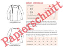 Papierschnittmuster Schnittreif Frau Sara