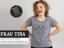 Papierschnittmuster Schnittreif Frau Tina