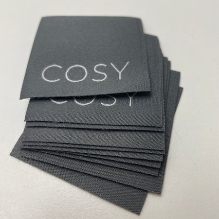 Just Be Label Webetiketten cosy grau