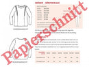 Papierschnittmuster Schnittreif Sara Rüschenshirt Kinder